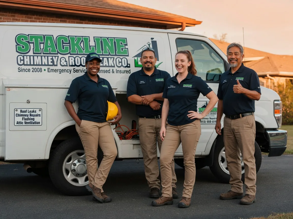 Chimney flashing repair company in Bowden, WV